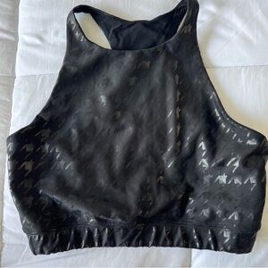 Peloton houndstooth sports bra